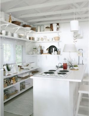 white and cream kitchen - myLusciousLife.com.jpg